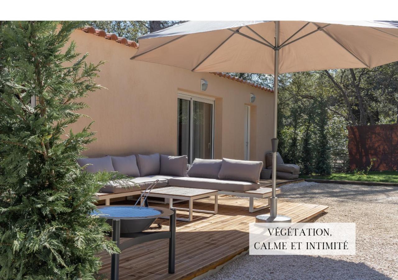 Villa 2Pers Lorgues Piscine, Spa, Hammam ภายนอก รูปภาพ